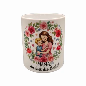 🌸 Muttertag Keramiktasse Motiv 4 – 330 ml
